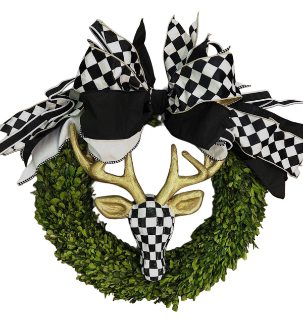 Boxwood Round Wreath