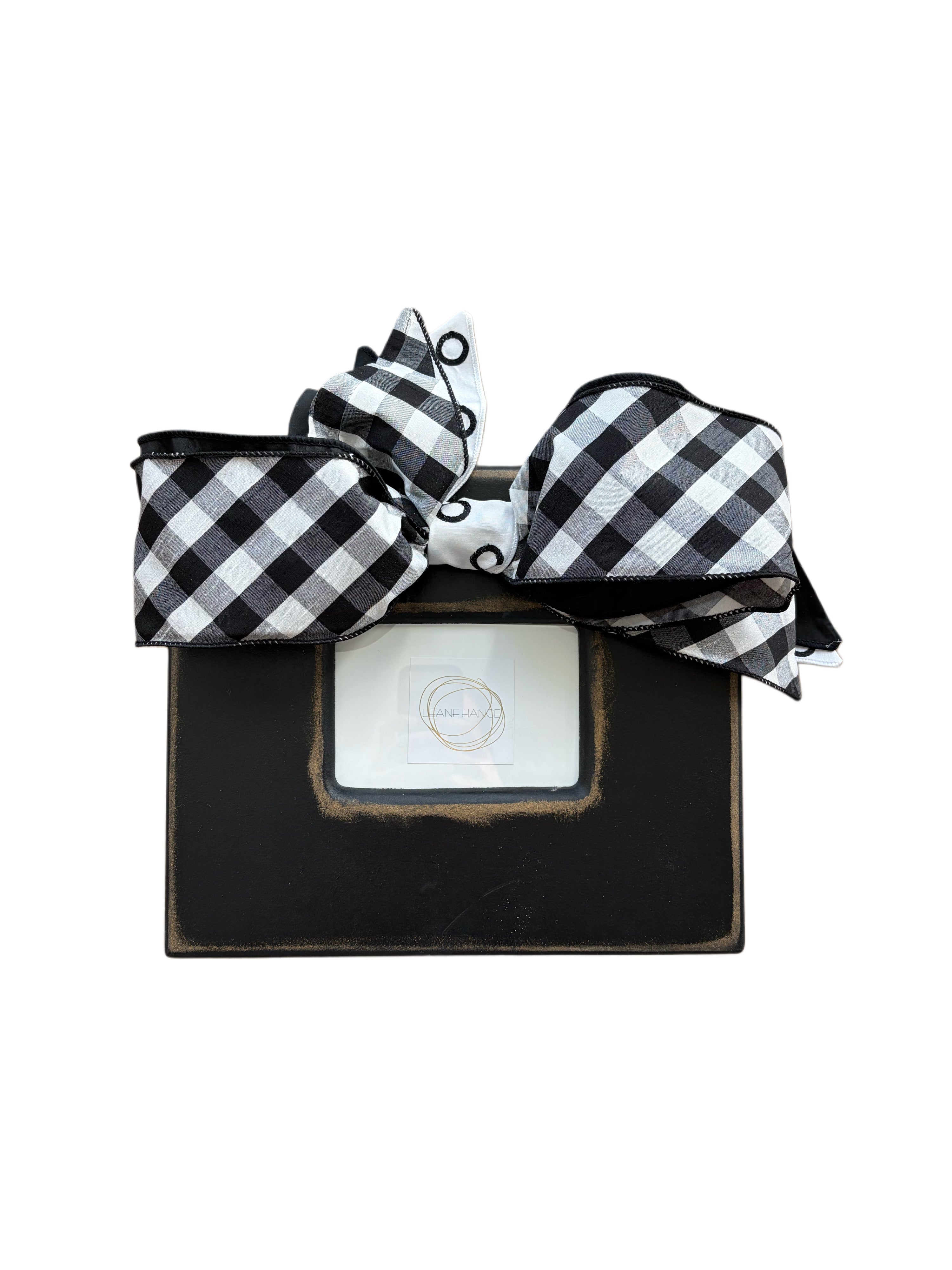 Large Black Personalized Frame