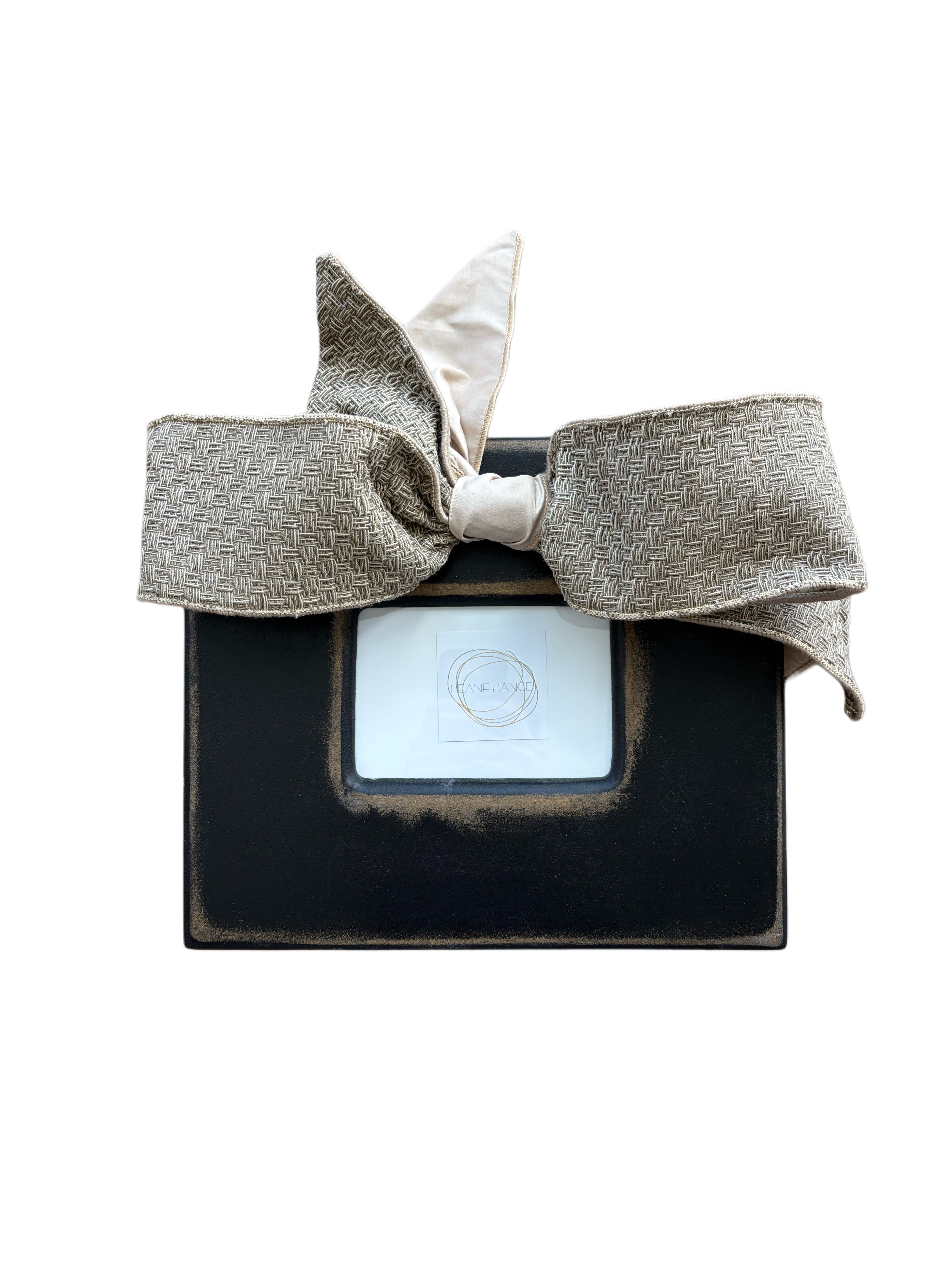 Large Black Personalized Frame